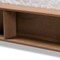 Baxton Studio Alba Modern Transitional Ash Walnut Brown Finished Wood King Size 4-Drawer Storage Bed 175-9427-10670-Zoro - alternate 6